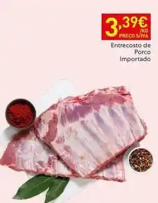 Recheio Entrecosto de porco importado promoção