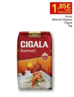 Recheio Cigala - arroz basmati promoção