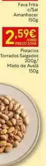 Recheio Amanhecer - fava frita c/sal promoção