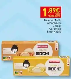 Recheio Amanhecer - gelado mochi limao promoção