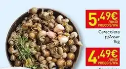 Recheio Caracoleta p/assar promoção