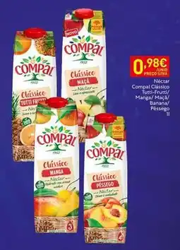 Recheio Compal - nectar natural/ manga/ manga/ banana/ pesage promoção