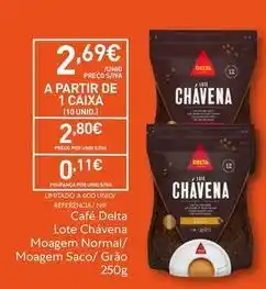 Recheio A+ - café delta promoção