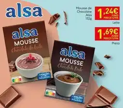 Recheio Alsa - mousse de chocolate promoção