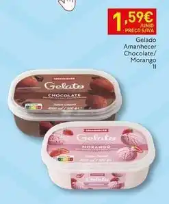 Recheio Amanhecer - gelado chocolate/ morango promoção