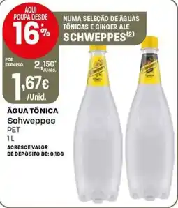 Intermarché Água tónica schweppes promoção