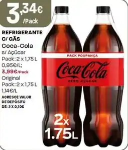 Intermarché Refrigerante c/gas coca-cola promoção