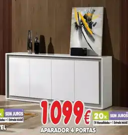 BragaJAV aparador 4 portas promoção