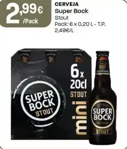 Intermarché Cerveja super bock promoção