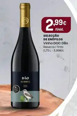 Intermarché Selecção de enófilos vinho doc dão promoção