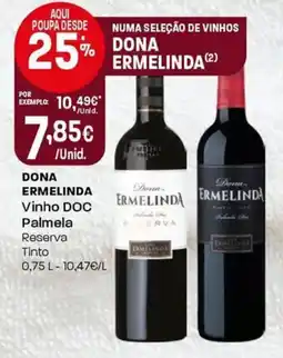 Intermarché Dona ermelinda vinho doc palmela promoção