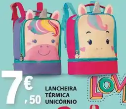 E.Leclerc Lancheira térmica unicórnio promoção