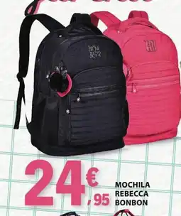 E.Leclerc Mochila rebecca bonbon promoção