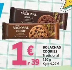 E.Leclerc Bolachas cookies tradicional promoção