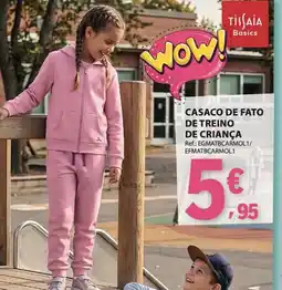 E.Leclerc Casaco de fato de treino de criança promoção