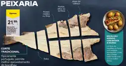 Continente Bacalhau especial de 1ª da noruega continente salgado seco inteiro promoção