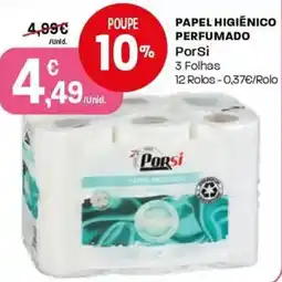Intermarché Papel higiénico perfumado promoção