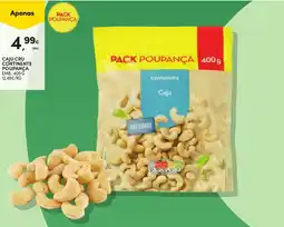 Continente Caju cru continente poupança promoção