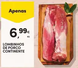 Continente Lombinhos de porco continente promoção
