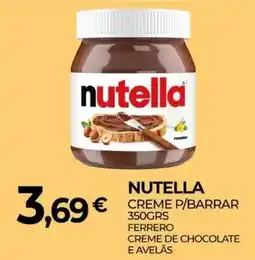Miranda Supermercados Nutella creme p/barrar promoção