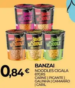 Miranda Supermercados banzai noodles cigala promoção