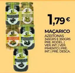 Miranda Supermercados Maçarico azeitonas promoção