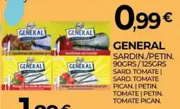 Miranda Supermercados general sardinhas/petin. promoção