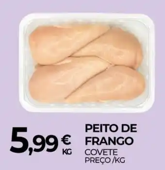 Peito de frango covete