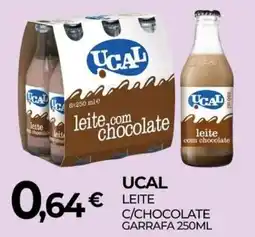 Miranda Supermercados Ucal leite com chocolate promoção