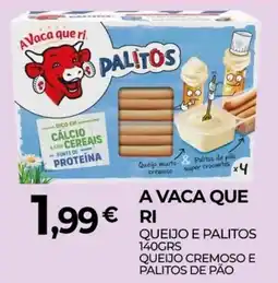 Miranda Supermercados A vaca que ri queijo e palitos promoção