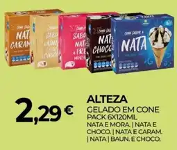 Miranda Supermercados Alteza gelado em cone promoção