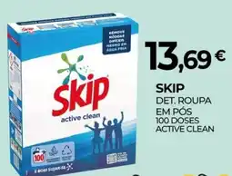 Miranda Supermercados skip active clean promoção