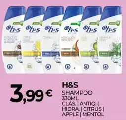 Miranda Supermercados H&S Shampoo promoção