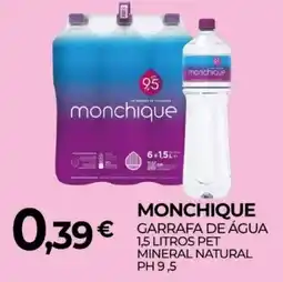 Miranda Supermercados Monchique garrafa de água promoção