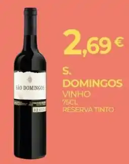 Miranda Supermercados s. domingos vinho reserva tinto promoção