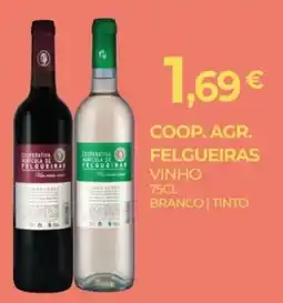 Miranda Supermercados Coop. AGR. Felgueiras vinho branco | tinto promoção