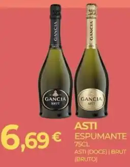Miranda Supermercados Gancia asti espumante promoção
