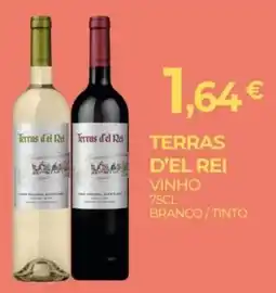 Miranda Supermercados Terras d'el Rei vinho branco / tinto promoção