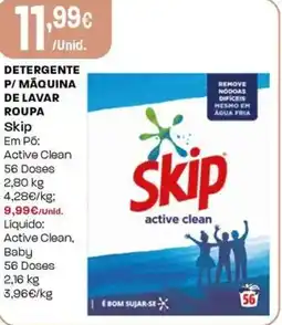 Intermarché Detergente p/ máquina de lavar roupa skip promoção