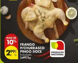 Pingo Doce Frango p/churrasco pingo doce promoção