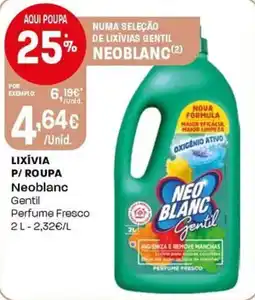Intermarché Lixívia p/ roupa neoblanc promoção