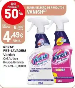 Intermarché Spray pré-lavagem vanish promoção