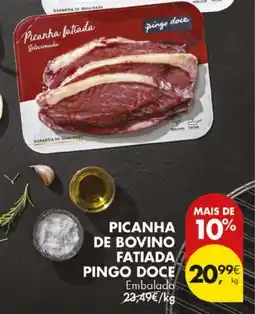 Pingo Doce Picanha de bovino fatiada pingo doce promoção