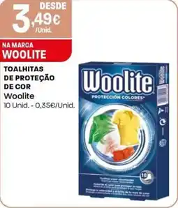 Intermarché Toalhitas de proteção de cor woolite promoção