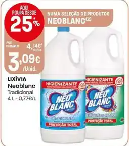 Intermarché Lixívia neoblanc tradicional promoção
