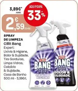 Intermarché Spray de limpeza cillit bang promoção