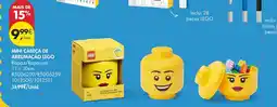 Pingo Doce Mini cabeça de arrumação lego promoção