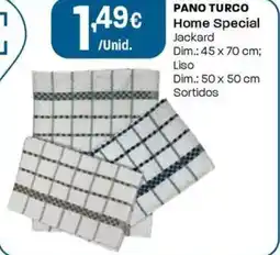 Intermarché Pano turco home special promoção