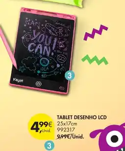 Pingo Doce Tablet desenho lcd promoção