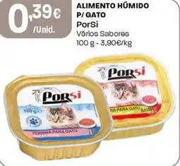 Intermarché Alimento humido p/gato porsi promoção